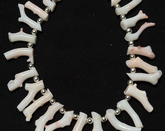 Classic Stick Bead Shape !!! Large Beautiful Vintage White State Large Branch Beads-Natural Japanese White Coral Branch Beads making Jewelry
