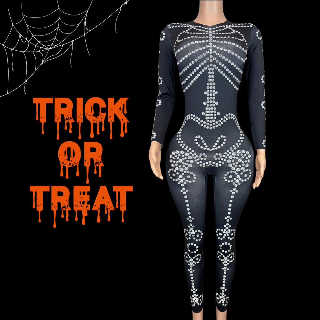 Dia de Los Muertos Jumpsuit Strl M