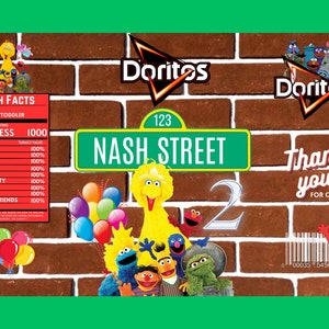 Custom Dorito Chip Bag ( FILE ONLY)