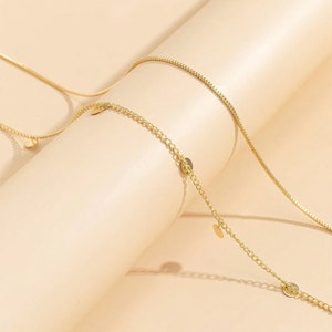 2pcs Disc Decor Waist Chain image 5