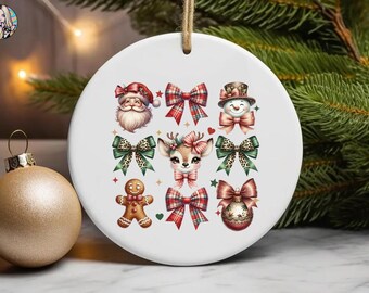 Christmas Bows PNG Bundle - Festliche Bänder Clipart für Sublimationsdrucke, Aufkleber, Becher & Karten | 300 DPI Transparent