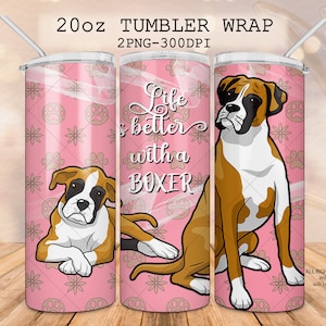 Boxer dogs tumbler wrap, Boxer dogs sublimation designs png tumbler, Brown peeking dog Boxer, Peeking Boxer, Boxer dog breed digital tumbler
