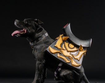 Dog Pet Genshin Impact armor cosplay Ushi