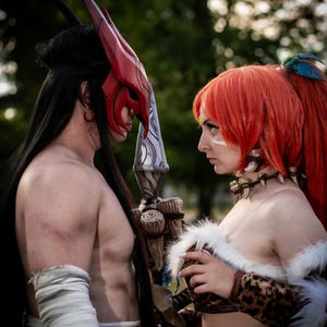 Leopard Nidalee komplettes Cosplay