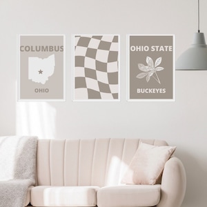 OSU NEUTRALS | Message us for color customizations | 3 Digital Prints