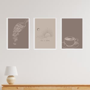 COFFEE BAR | 3 Digital Prints