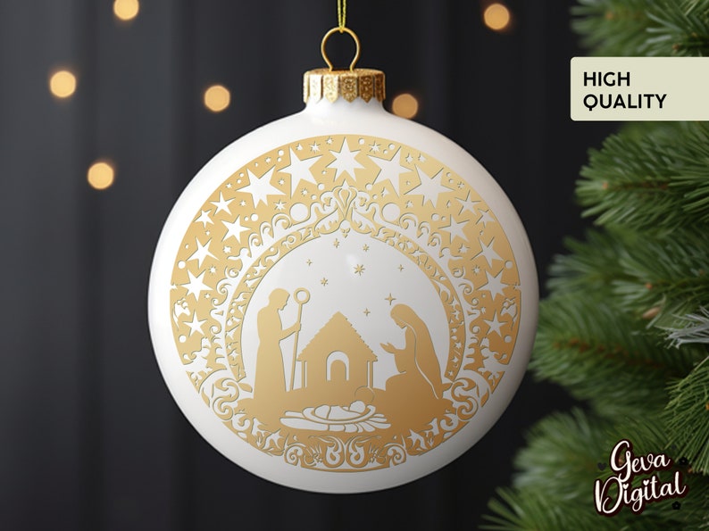 Nativity SVG Bundle / Cut File / Cricut / Commercial Use / Nativity ...
