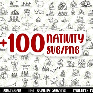 Nativity SVG Bundle / Cut File / Cricut / Commercial Use / - Etsy México