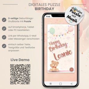 eCard, digital birthday card, digital greeting card, WhatsApp card, digital greetings, customizable birthday card