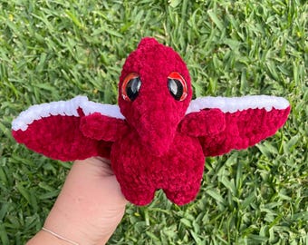 Häkelanleitung - Lenny der Pterodaktylus - Aus dem Dino Chonks Bundle