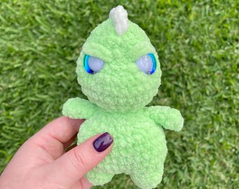Crochet Pattern - Spike the Pocket Chonk - MOD for Bronto the Pocket Chonk