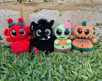 Crochet Pattern Bundle - OG Halloween Pocket Chonks