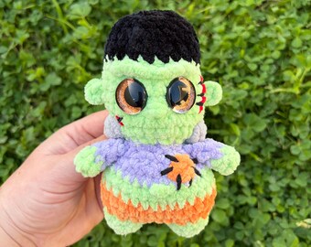 Patrón de ganchillo - Frankenskein - Del paquete Halloween Chonks 2026