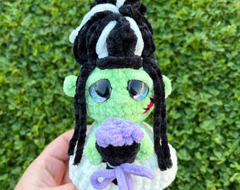 Patrón de ganchillo - Novia Frankenskeins - Del paquete Halloween Chonks 2026
