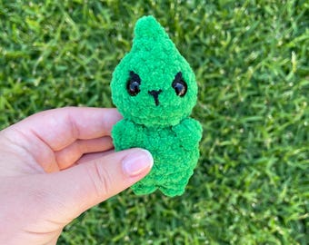Crochet Pattern - Grumpy Green Guy