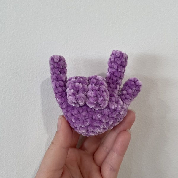 ILoveYouHand Crochet Pattern