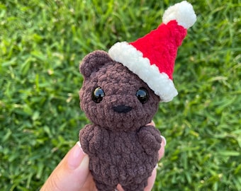Crochet Pattern - Santa Bear