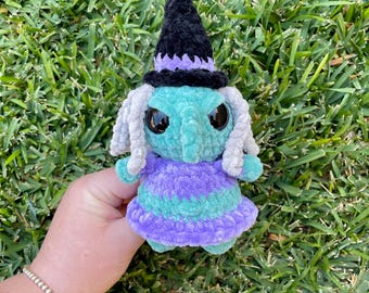 Crochet Pattern - Whimsy the Witch - from Halloween Chonks 25'