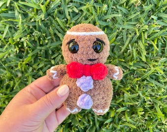 Crochet Pattern - Gerald the Gingerbread Man - From the Christmas Chonks Bundle