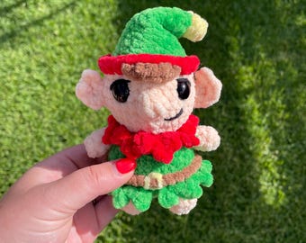 Crochet Pattern - Jingle the Elf - From the Christmas Chonks Bundle