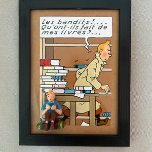 Tintin Picture Frame - Etsy