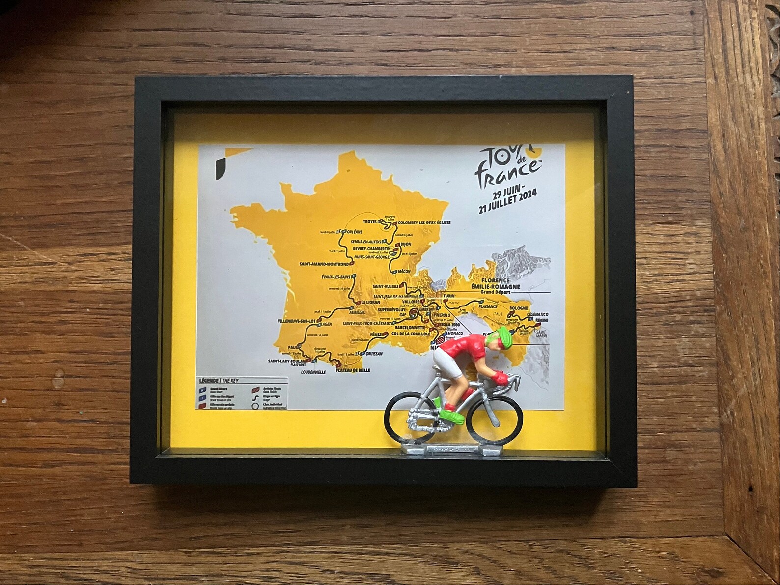 Frame Tour De France 2024 Etsy