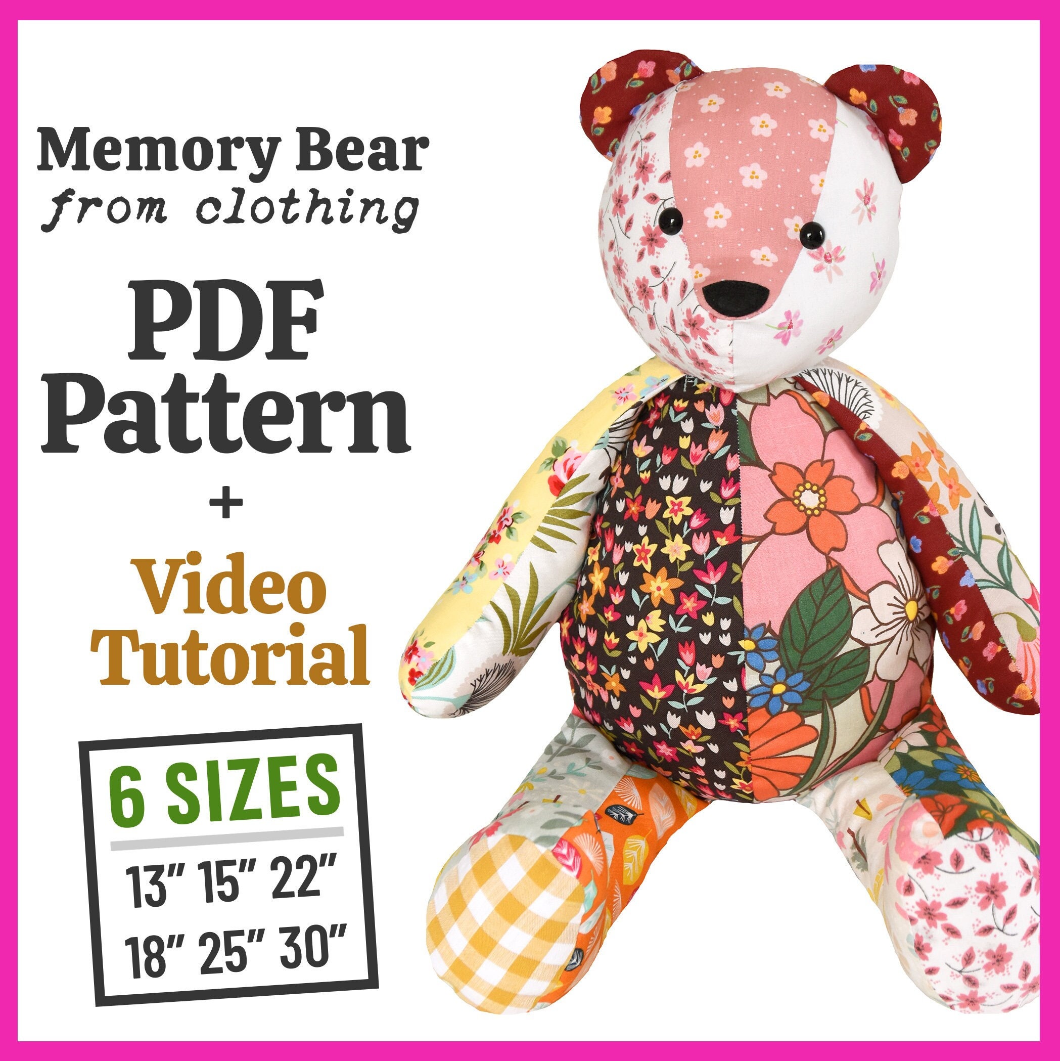 New Pattern Available – Teddy Bear