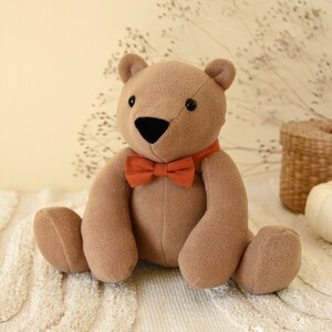 Memory Bear Sewing Pattern: Keepsake Teddy Bear with Bowtie (PDF Pattern) image 7
