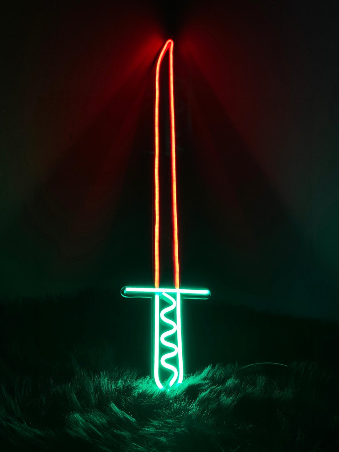 Sword Neon Sign Sword Led Sign Sword Neon Sign Katana Neon - Etsy