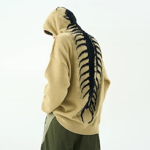 Y2K Harajuku Slouchy Hooded Streetwear Sweater Trend