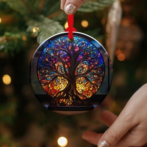 Unique Handcrafted Holiday Ornament: Perfect Christmas Gift for Her