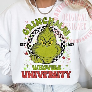 Projekt sublimacji świątecznej na Uniwersytecie Whovillee, Retro Boże Narodzenie png, Boże Narodzenie png, Modny projekt koszulki świątecznej, Projekt sublimacji