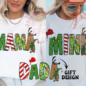 Mama Christmas Sublimation png, Christmas png, Mama mini png, Mama png, Mama sublimation, Kids Christmas png, Kids Sublimation, mini png