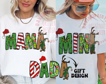 Mama Christmas Sublimation png, Christmas png, Mama mini png, Mama png, Mama sublimation, Kids Christmas png, Kids Sublimation, mini png