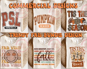 Fall Bundle Sublimation Png, Retro Fall png, Fall png, Tis The Season, Autumn PNG, Fall Shirt Design, Pumpkin png, Fall Bundle Png Download
