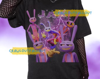 Jax Maid Version T-shirt – the Amazing Digital Circus Vintage Tee
