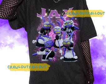 Jax Maid Version T-shirt – the Amazing Digital Circus Vintage Tee