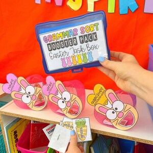 Easter Phonics and Grammar Booster Pack - Science of Reading - Task ...