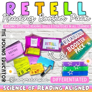Leesstrategie navertellen: READING BOOSTER-PAKKET 1/12