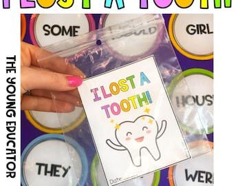 I Lost a Tooth Slip
