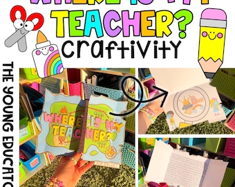 WHERE is my Teacher? Relief/Substitute Teacher - Activity for when you are away!