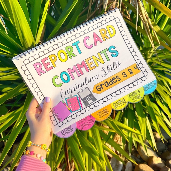 report card comments for 3rd grade Report Card Comments: Symonds, Amanda: 9798837810503: Amazon.com: Books main image 1