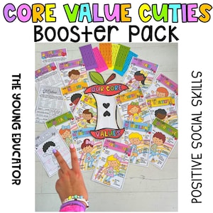 Core Values Cuties / Classroom, School & Relationships Booster Pack