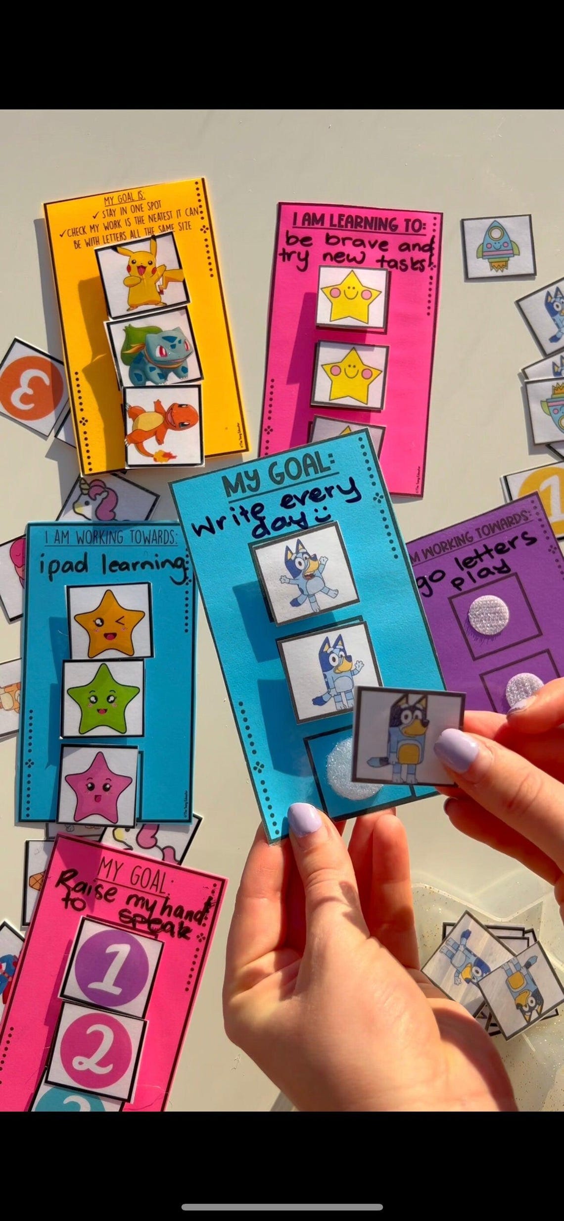 Positive Behavior/behaviour Tokens (reward System) / Blue Dog ...