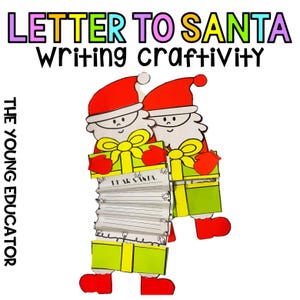 Carta a Papá Noel Manualidades **Escritura diferenciada**