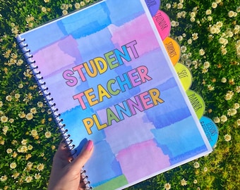 STUDENT TEACHER Planner / Preservice Teacher / NEW Teacher / Studying Teacher / University Graduate