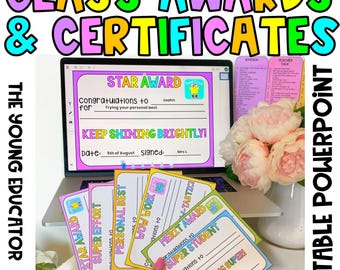CLASS AWARDS & CERTIFICATES