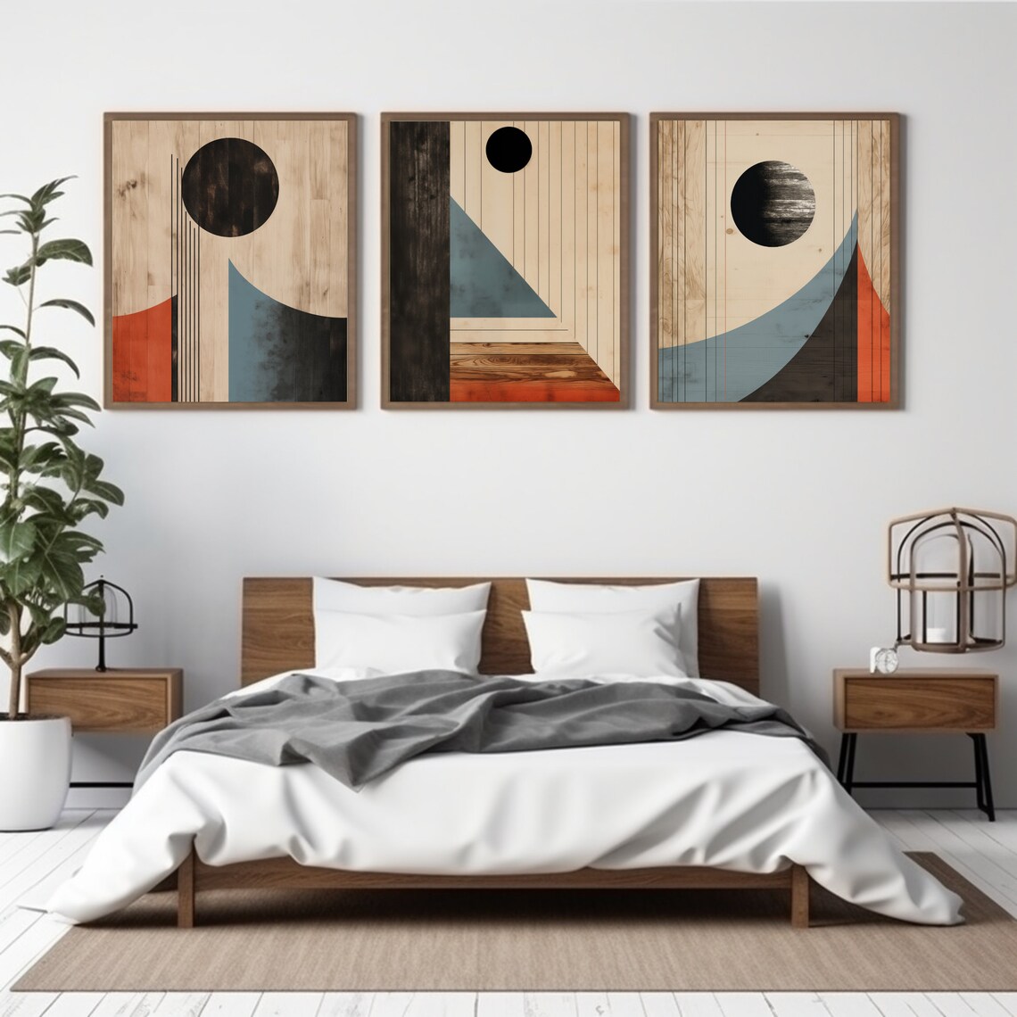 Set of 3 Japandi Wall Art Japandi Art Wabi Sabi Wall Art Japandi Wall ...