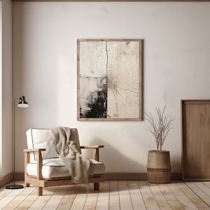 Wood rings Japandi wall art | Wabi Sabi wall art | Japandi wall decor  | Japandi print | Wabi sabi wall decor | Wood texture art