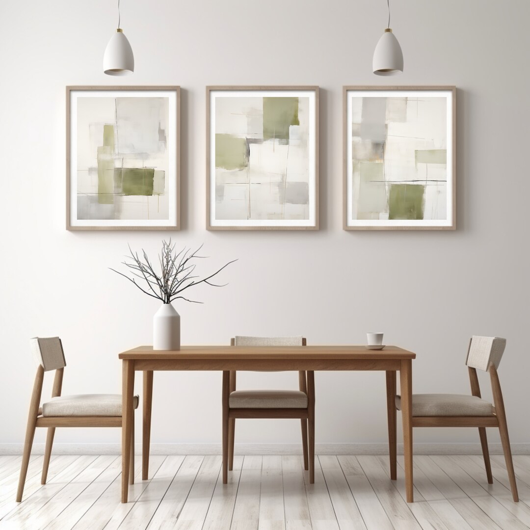 Set of 3 Japandi Wall Art Japandi Art Wabi Sabi Wall Art Minimalist ...